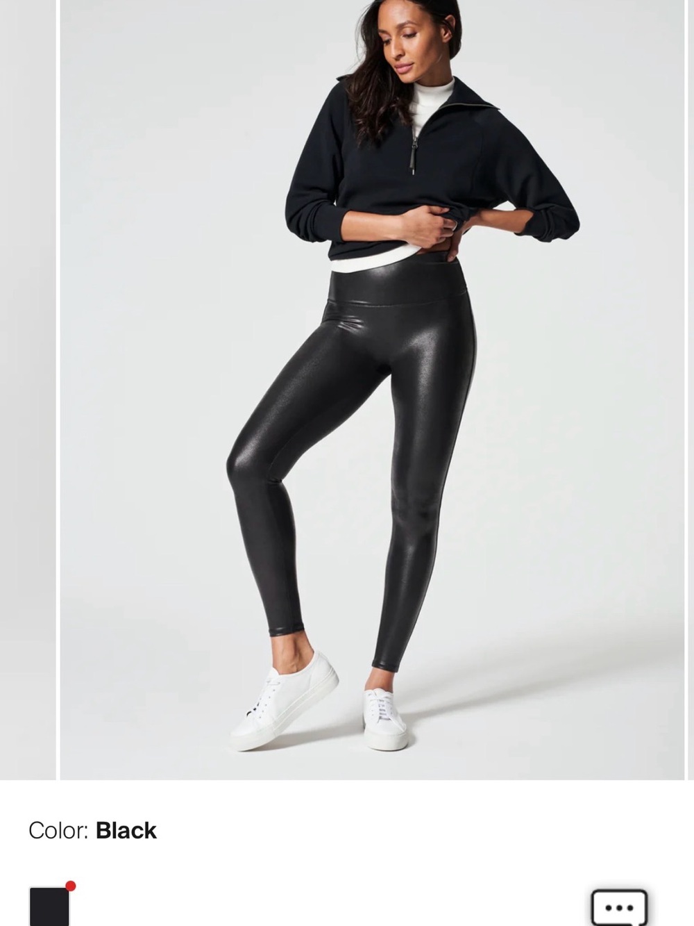 SPANX Black Sculpting Leggings